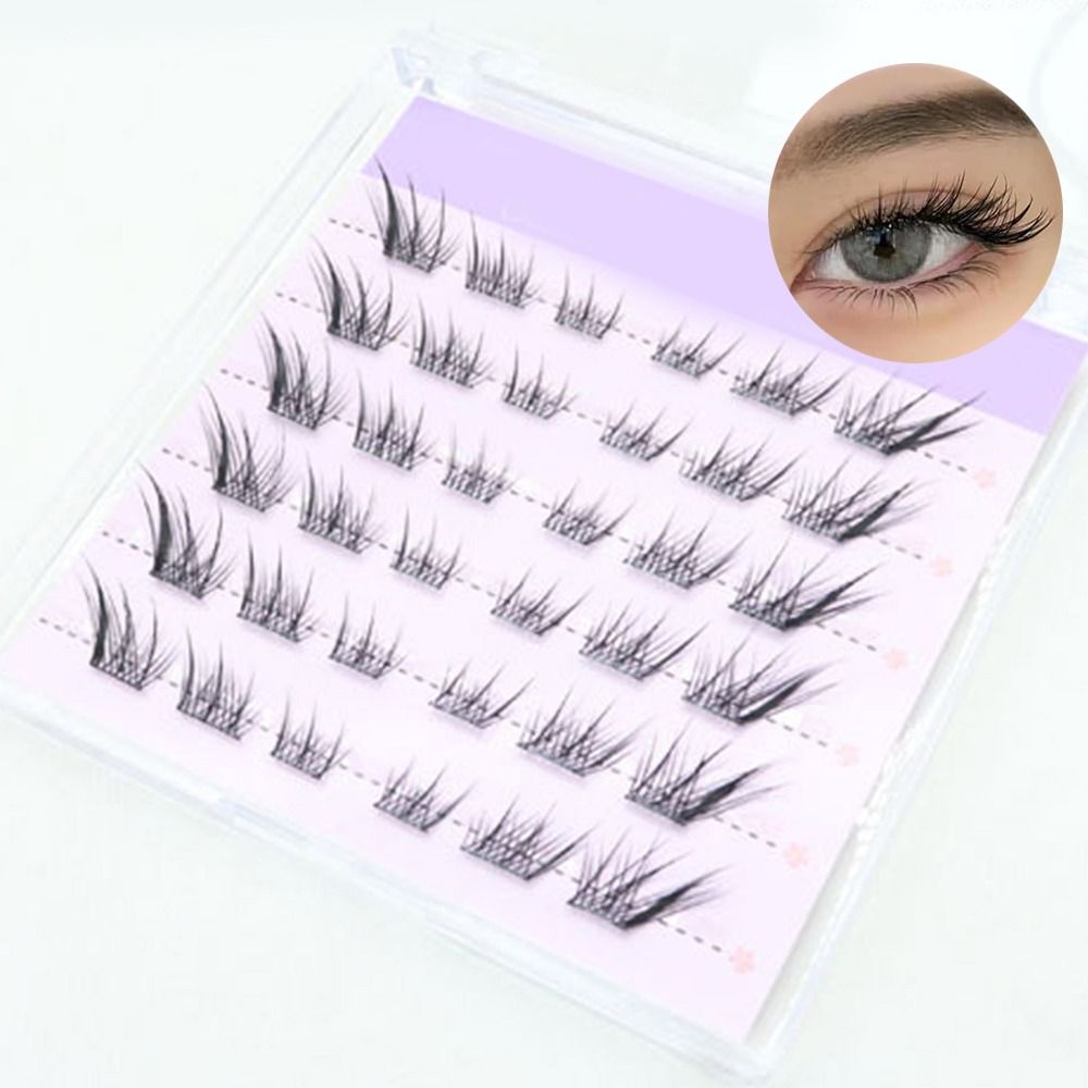 Eyelash Extension Cat Eye - ขนตาปลอมแบบ 3 มิติ ลายแคทอาย ติดเองได้ ขนตาปลอมแบบวิสปี้