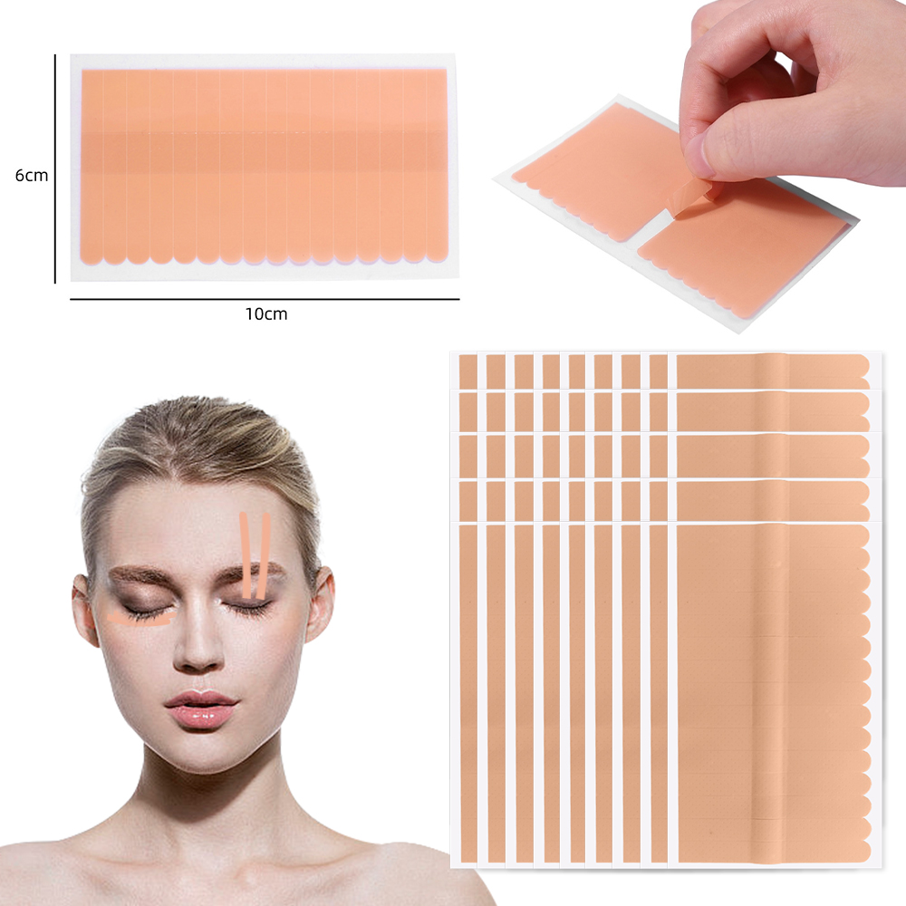 Eyelash Extension Remover At Home - 10/20pcs เทปขนตาไม่ทอ Micropore Eyelash EXTENSION เทปแต่งหน้า