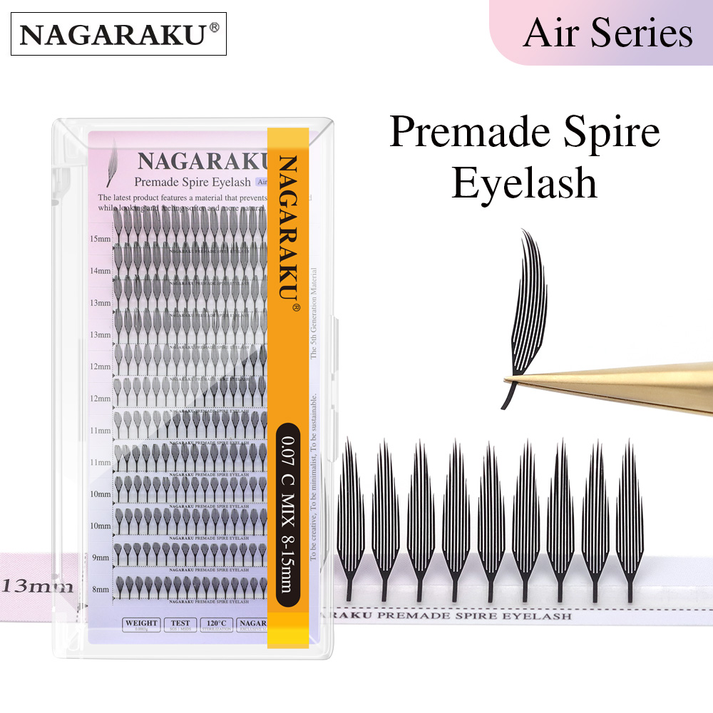 Eyelash Extension Anime - NAGARAKU Premade Spire Eyelash อะนิเมะ Effect