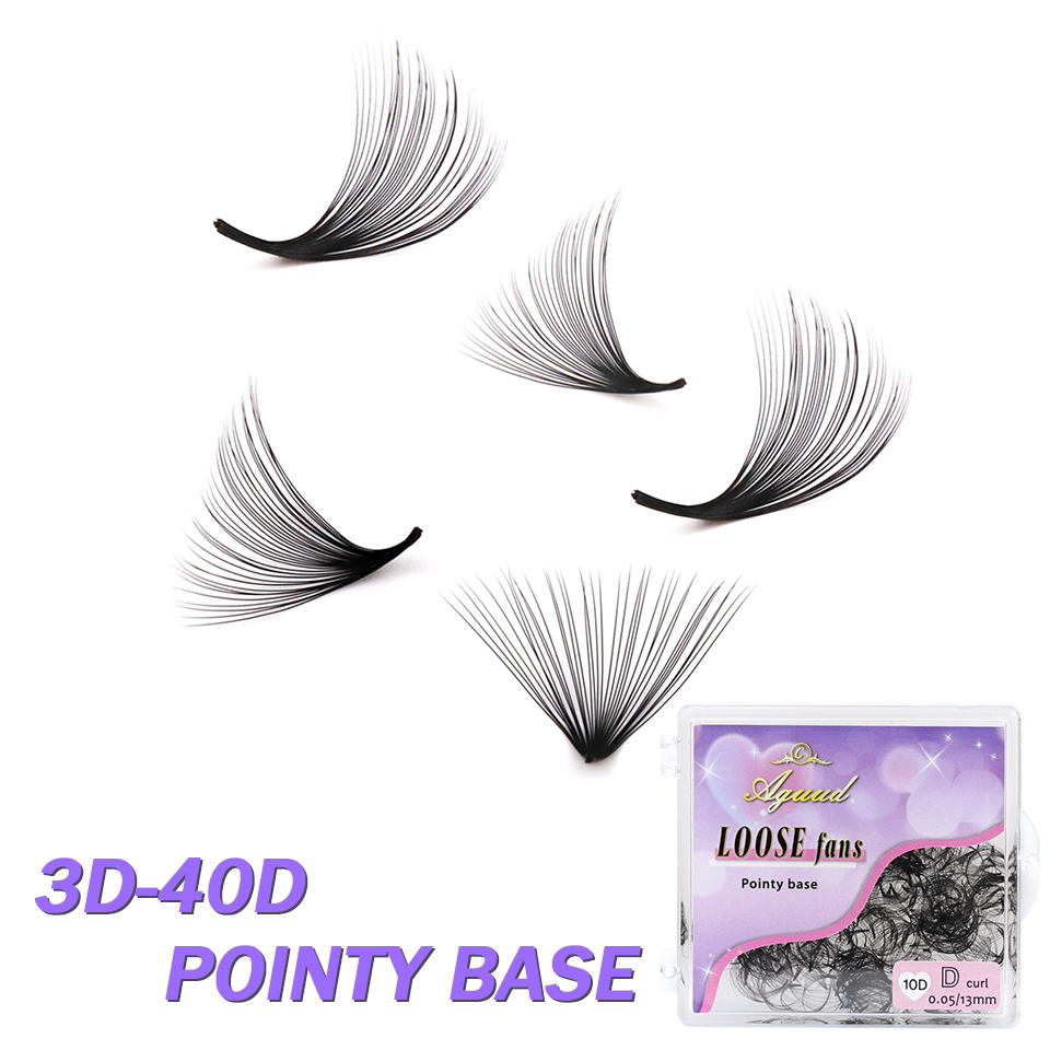 Eyelash Extension Remover At Home - AGUUD 30D 40D ClusterหลวมแฟนLash 7 มม.รัสเซียขนตาPointyฐานขนาดกลางStem