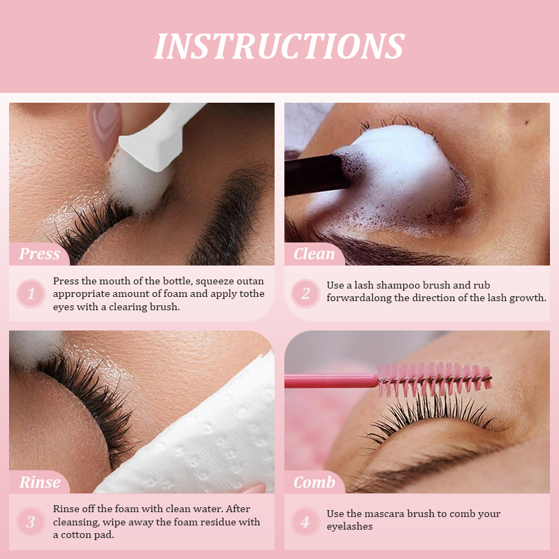 NATUAHANA 60ml แชมพูทำความสะอา - Eyelash Extension No 9 บทวิจารณ์และราคา