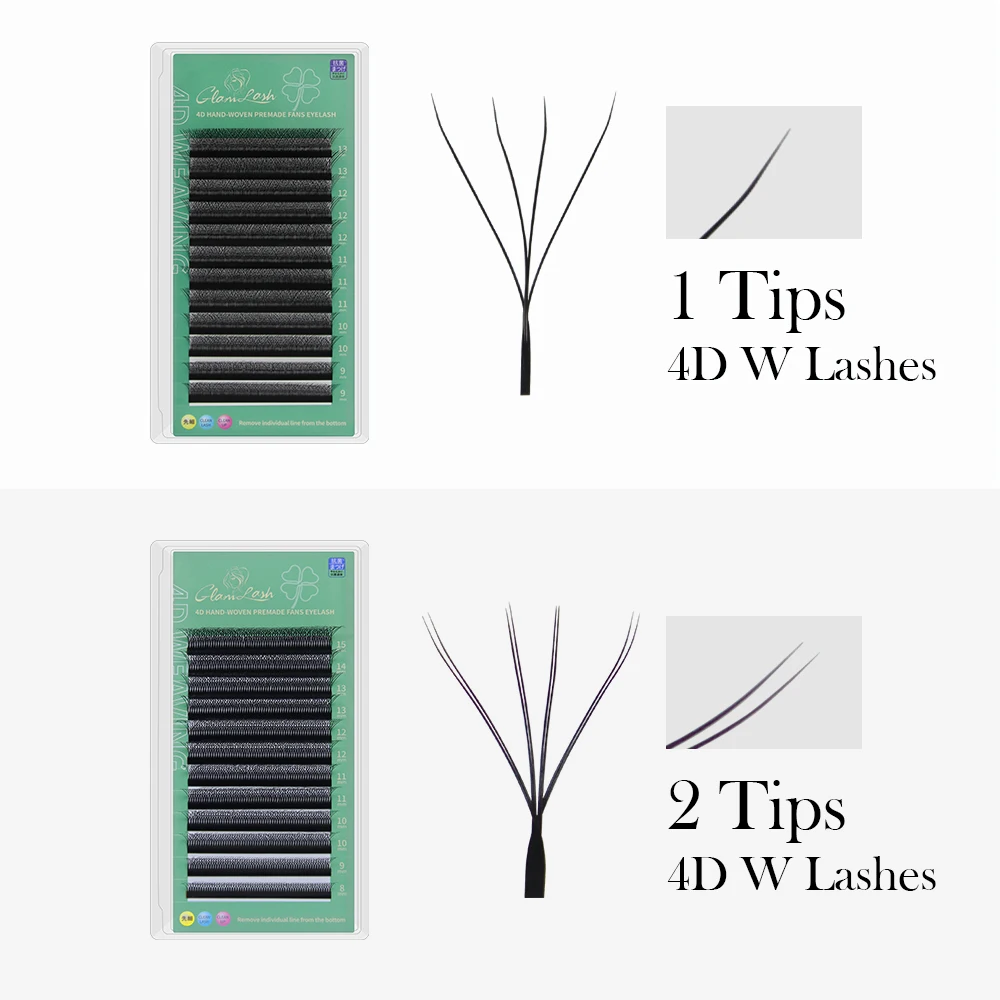Glamlash ขนตาปลอมแบบพัดลมขนตาป - Eyelash Extension Volume Styles บทวิจารณ์และราคา