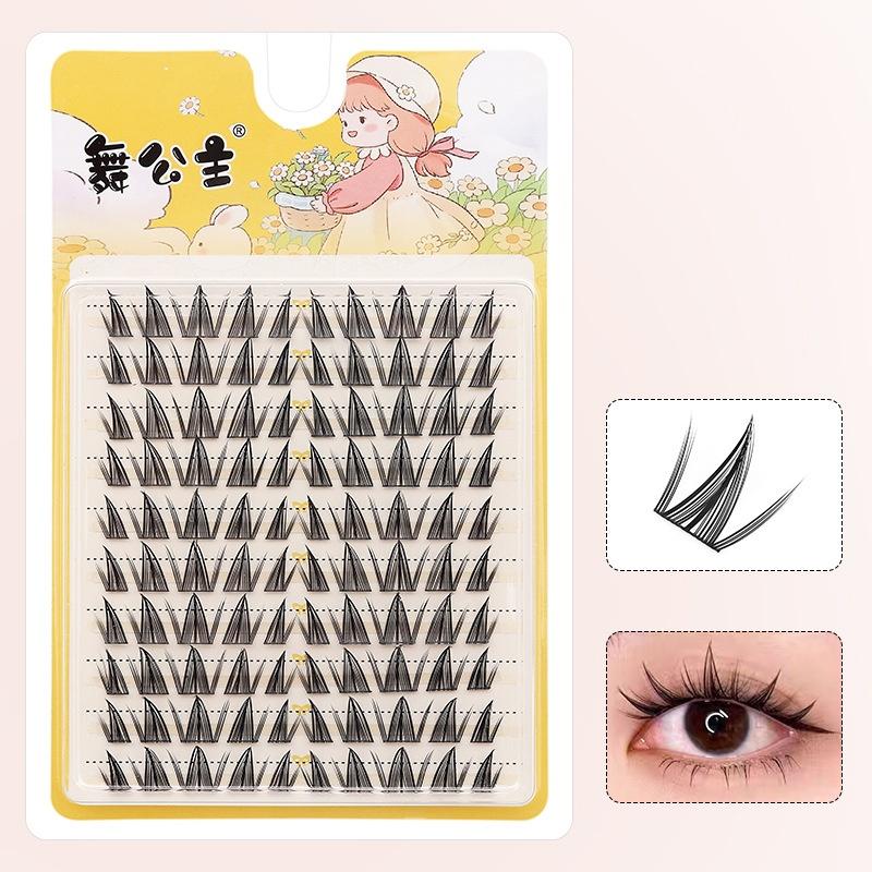 ขนตาปลอมแบบช่อ 10 แถว ขนาด 8-1 - Eyelash Extension Anime บทวิจารณ์และราคา