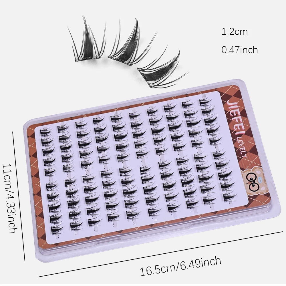 กระต่ายน่ารัก 10 แถวขนตาปลอม-ก - Eyelash Extension Japan บทวิจารณ์และราคา
