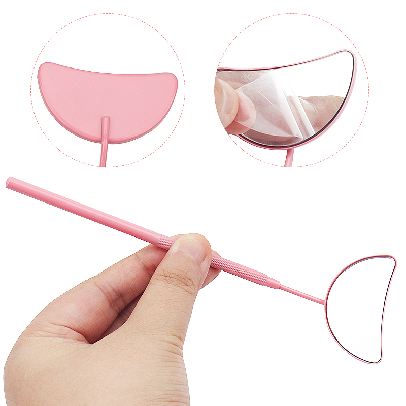 1pcs Eyelash EXTENSION กระจกรู - Eyelash Extension Remover At Home บทวิจารณ์และราคา