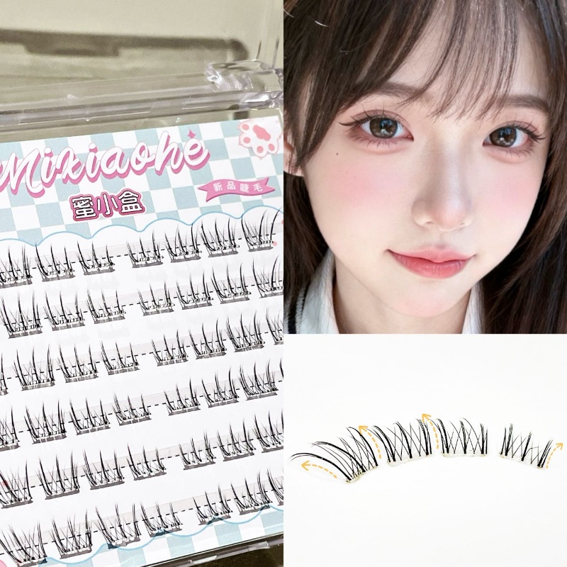 ขนตาปลอม Mixiaohe แบบไม่ใช้กาว - Lash Adhesive Glue บทวิจารณ์และราคา