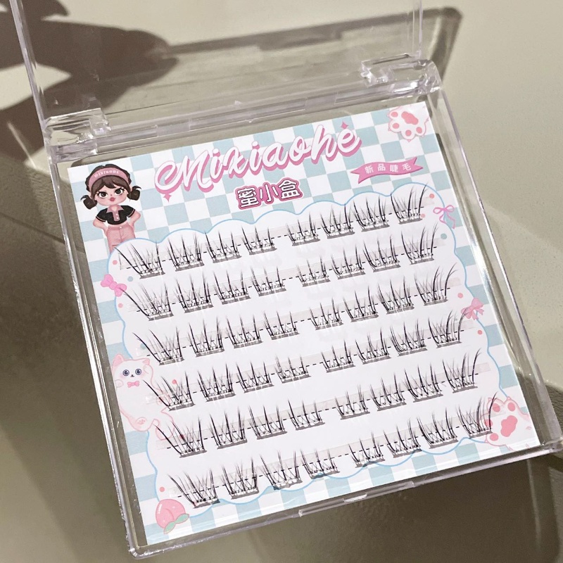 ขนตาปลอม Mixiaohe แบบไม่ใช้กาว - Lash Adhesive Glue บทวิจารณ์และราคา