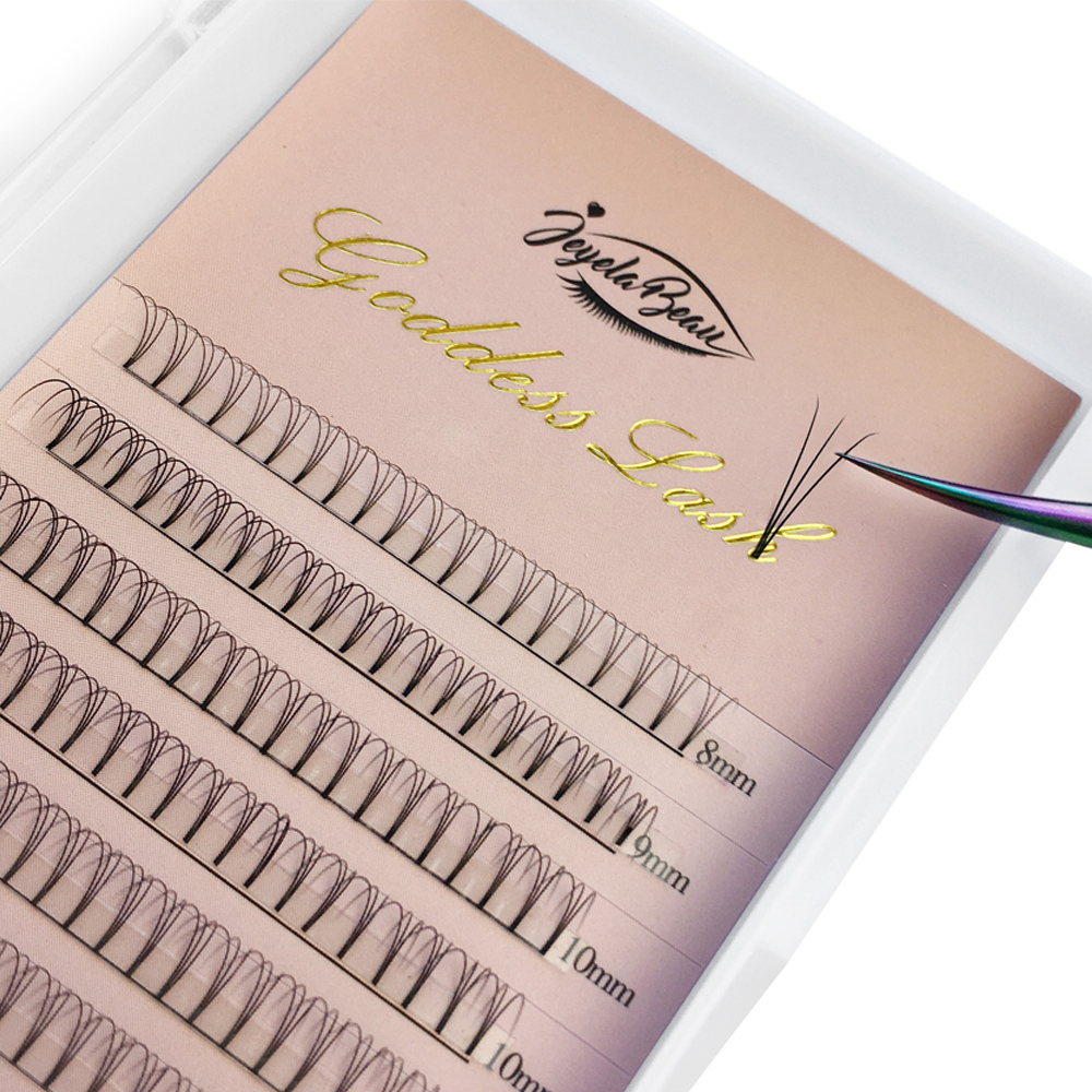 เทพธิดา 3D Premade พัดลมขนตาสั - Eyelash Extension Remover At Home บทวิจารณ์และราคา