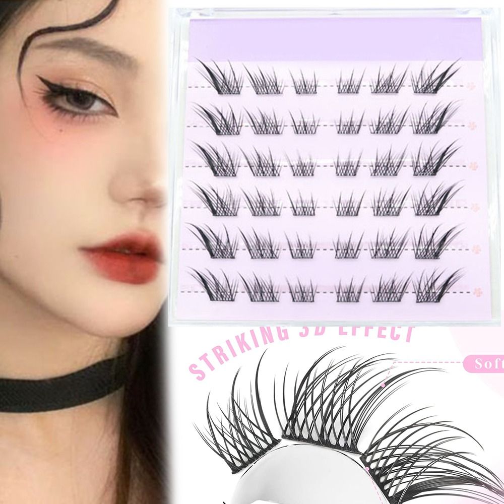 ขนตาปลอมแบบ 3 มิติ ลายแคทอาย ต - Eyelash Extension Cat Eye บทวิจารณ์และราคา