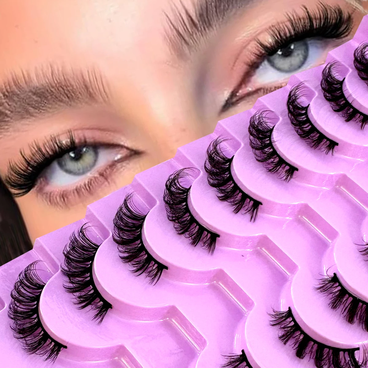 ขนตาปลอมแบบครึ่งเส้น AMSDCN รุ - Eyelash Extension Cat Eye บทวิจารณ์และราคา
