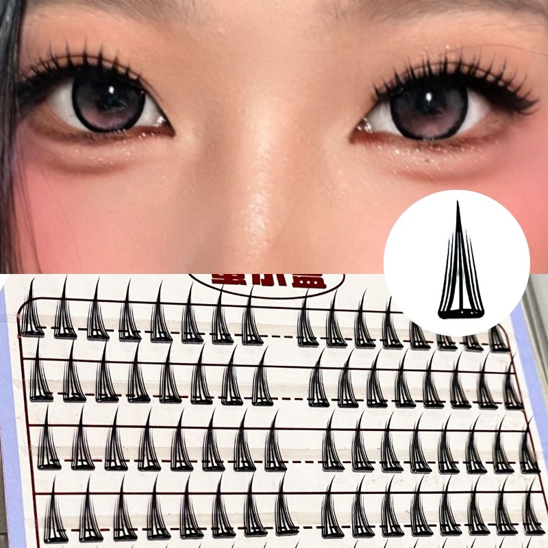 ขนตาปลอม Mixiaohe แบบบางไร้กาว - Lash Adhesive Glue บทวิจารณ์และราคา