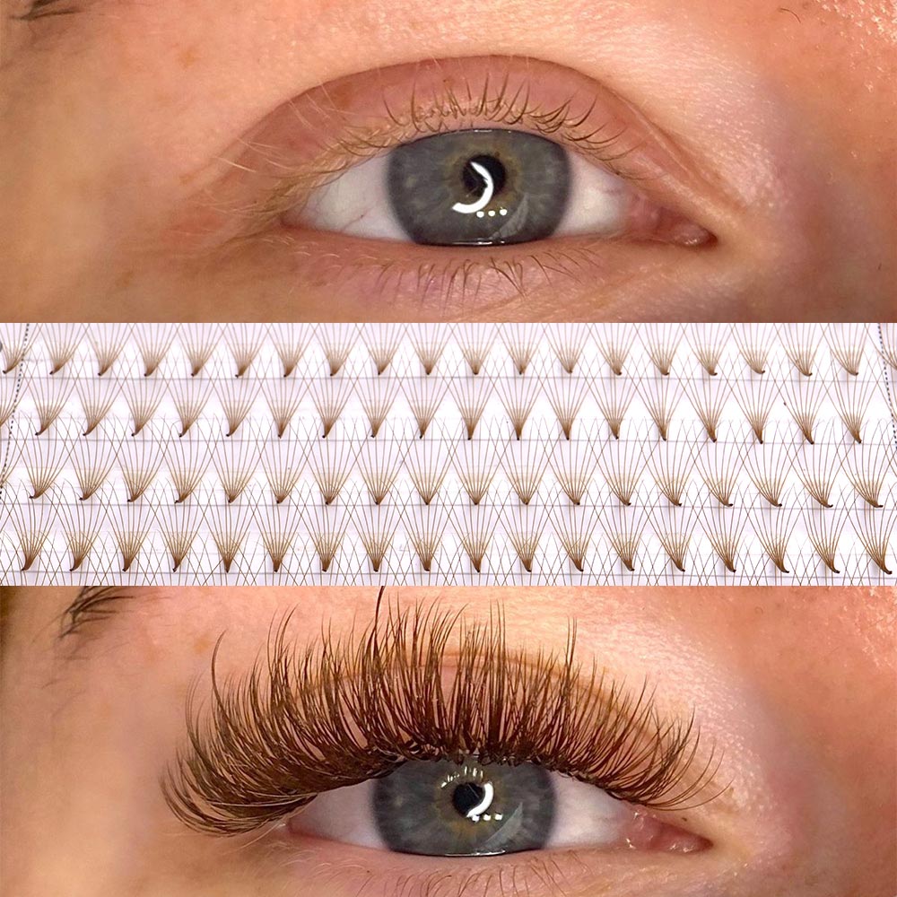 ขนตาปลอมแบบพัดสำเร็จรูป 320 ชิ - Eyelash Extension Remover At Home บทวิจารณ์และราคา