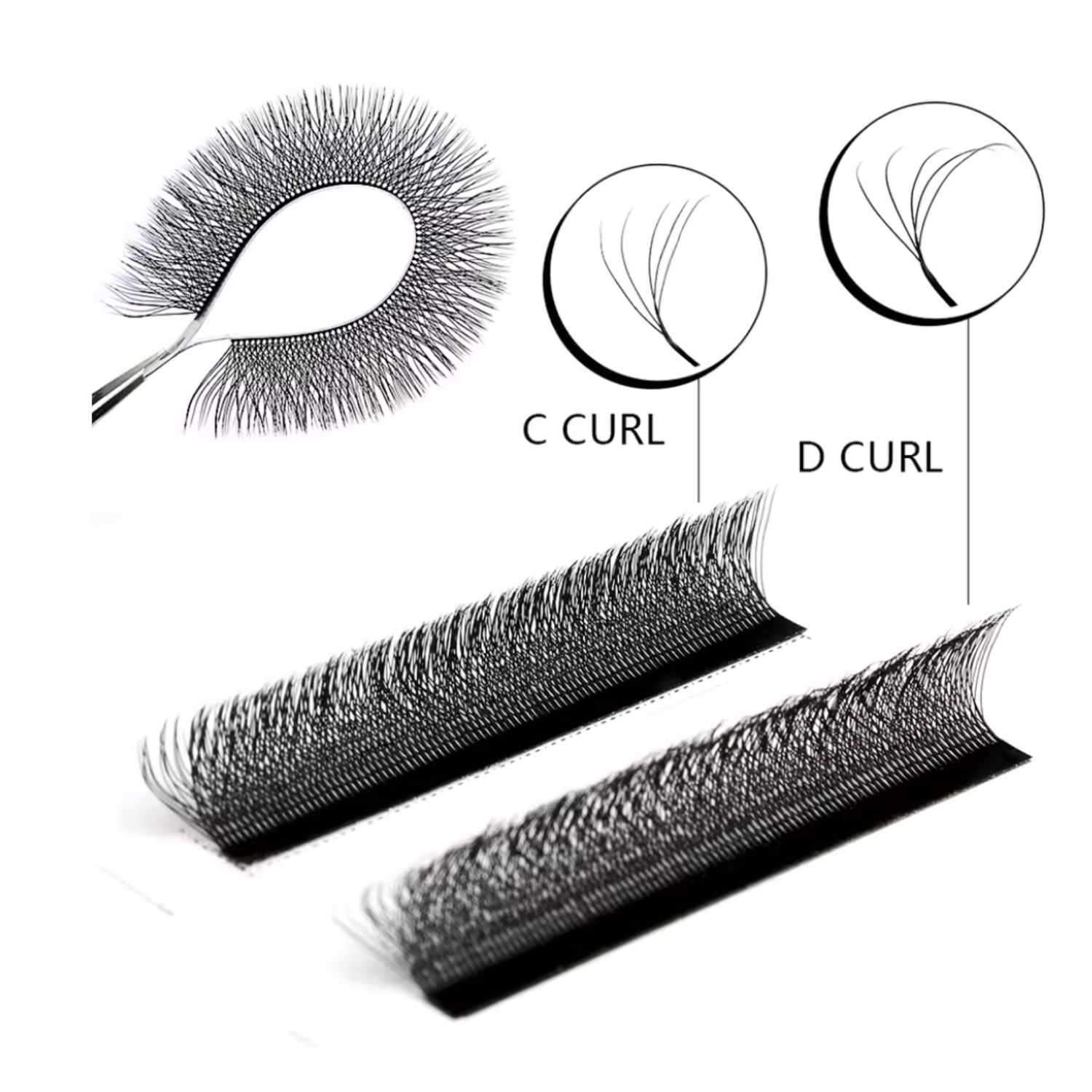 TDANCE W‑Style ขนตาปลอมแบบอัตโ - Eyelash Extension Volume Styles บทวิจารณ์และราคา