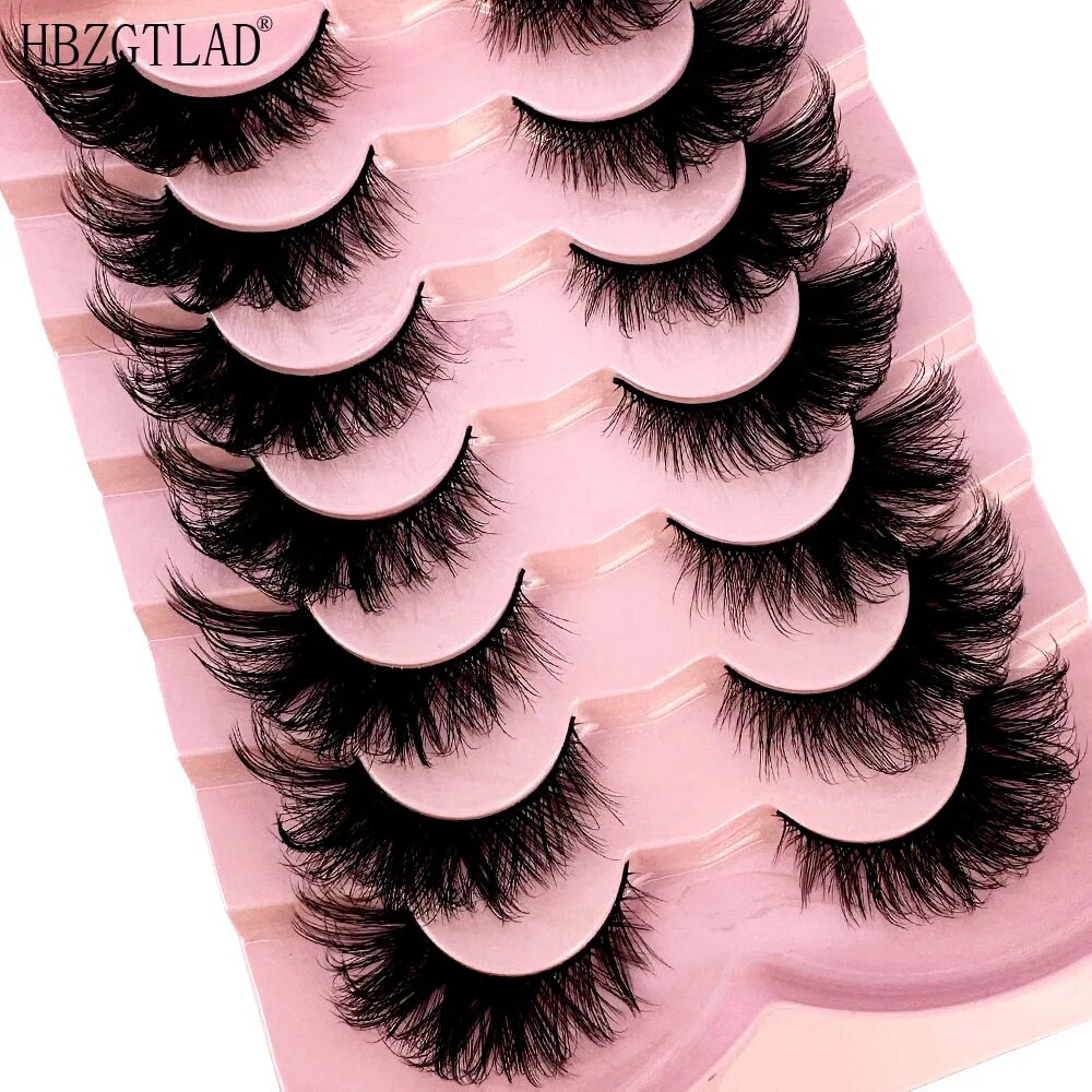 ใหม่ขนตาแมว 5D Natural False L - Eyelash Extension Cat Eye บทวิจารณ์และราคา