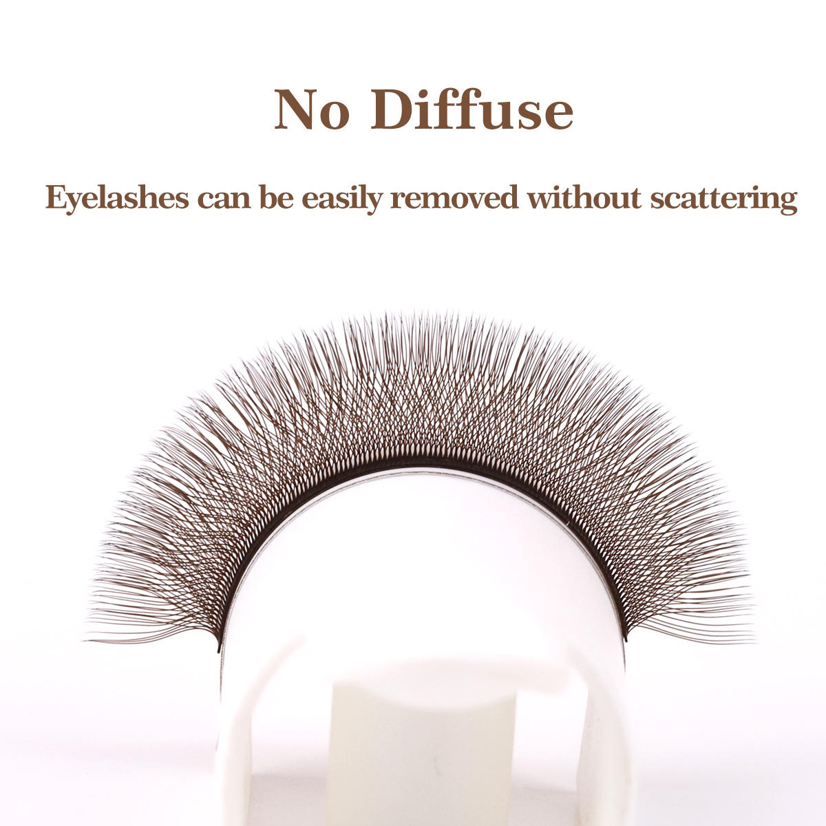 ขนตาปลอม Lashprofessor Brown 4 - Eyelash Extension Volume Styles บทวิจารณ์และราคา