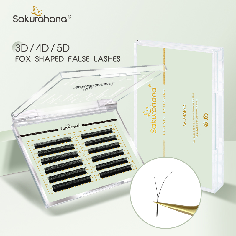 ขนตาปลอม SAKURAHANA รุ่น Fox 3 - Eyelash Extension Cat Eye บทวิจารณ์และราคา
