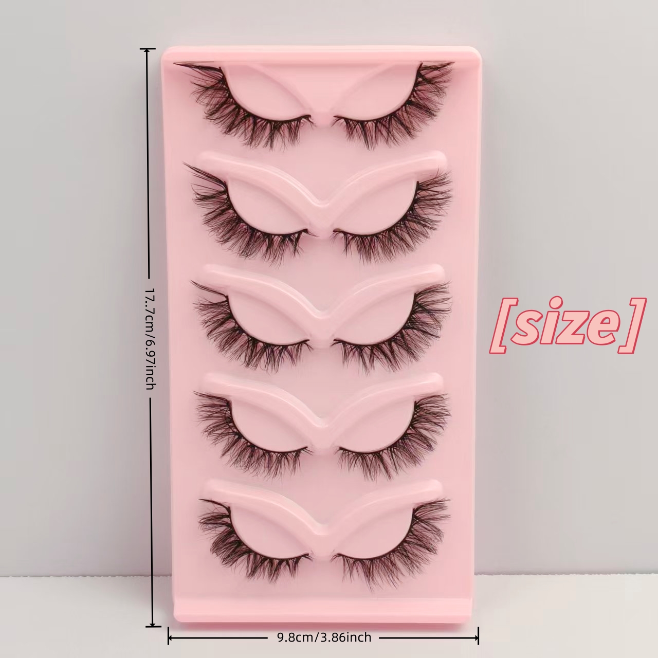 ขนตาปลอมสไตล์ผสมแบบเอเชีย 5 คู - Eyelash Extension Japan บทวิจารณ์และราคา