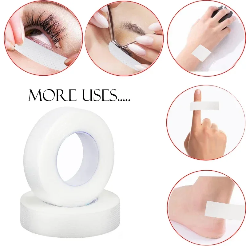 เทปติดขนตาแบบโปร่งใส ระบายอากา - Eyelash Extension Remover At Home บทวิจารณ์และราคา