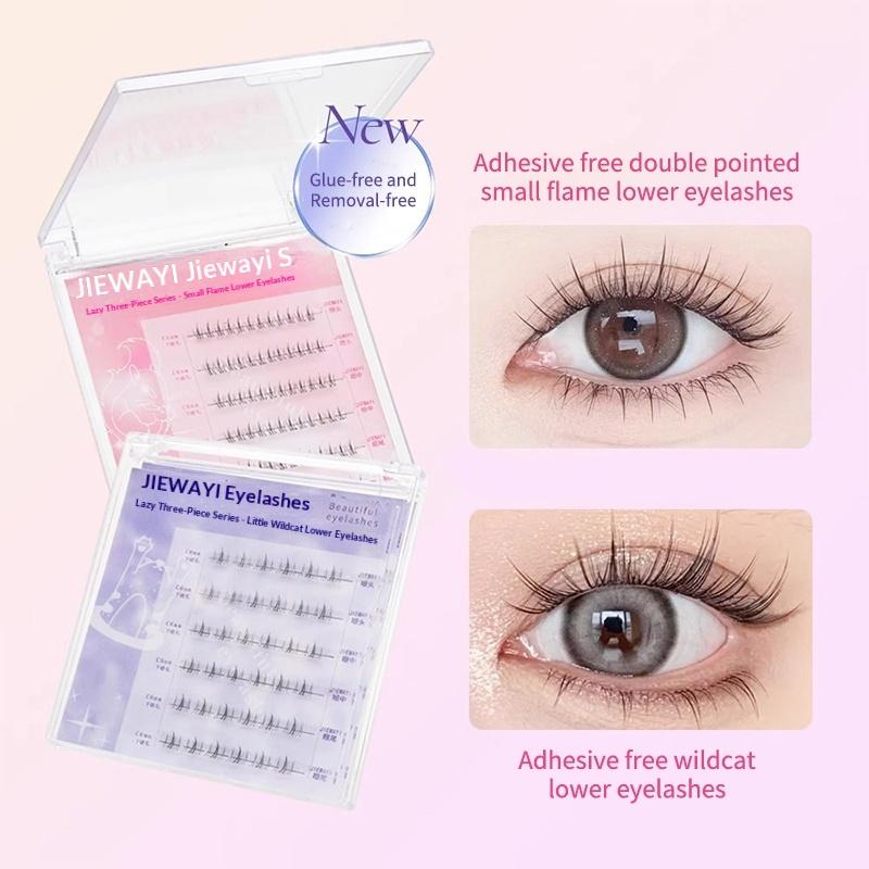 ขนตาแบบกลุ่มสีดำ ติดเองได้ ไม่ - Lash Adhesive Glue บทวิจารณ์และราคา