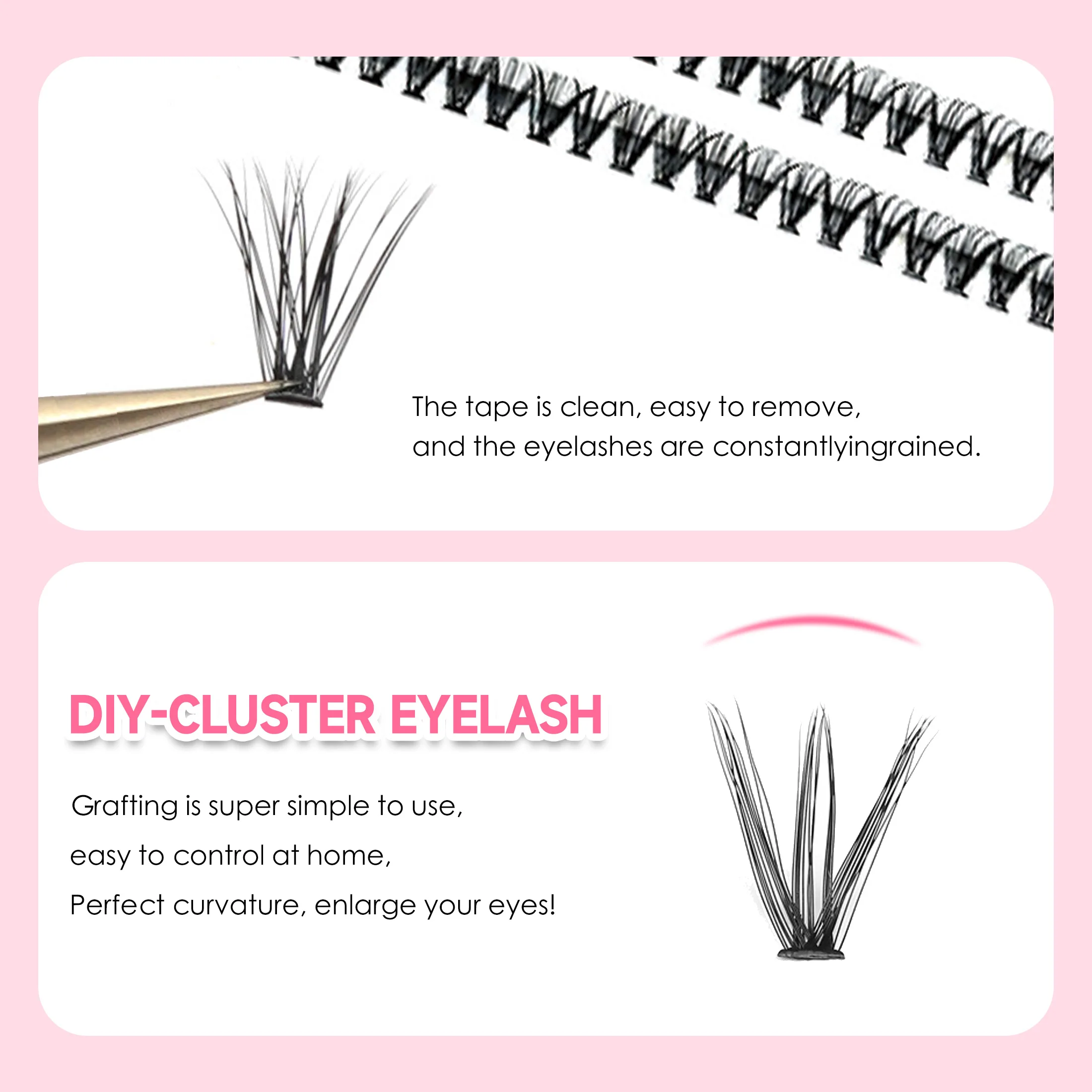 ชุดขนตาที่ต่อขนตาแบบทำมือ200ชิ - Eyelash Extension Remover At Home บทวิจารณ์และราคา