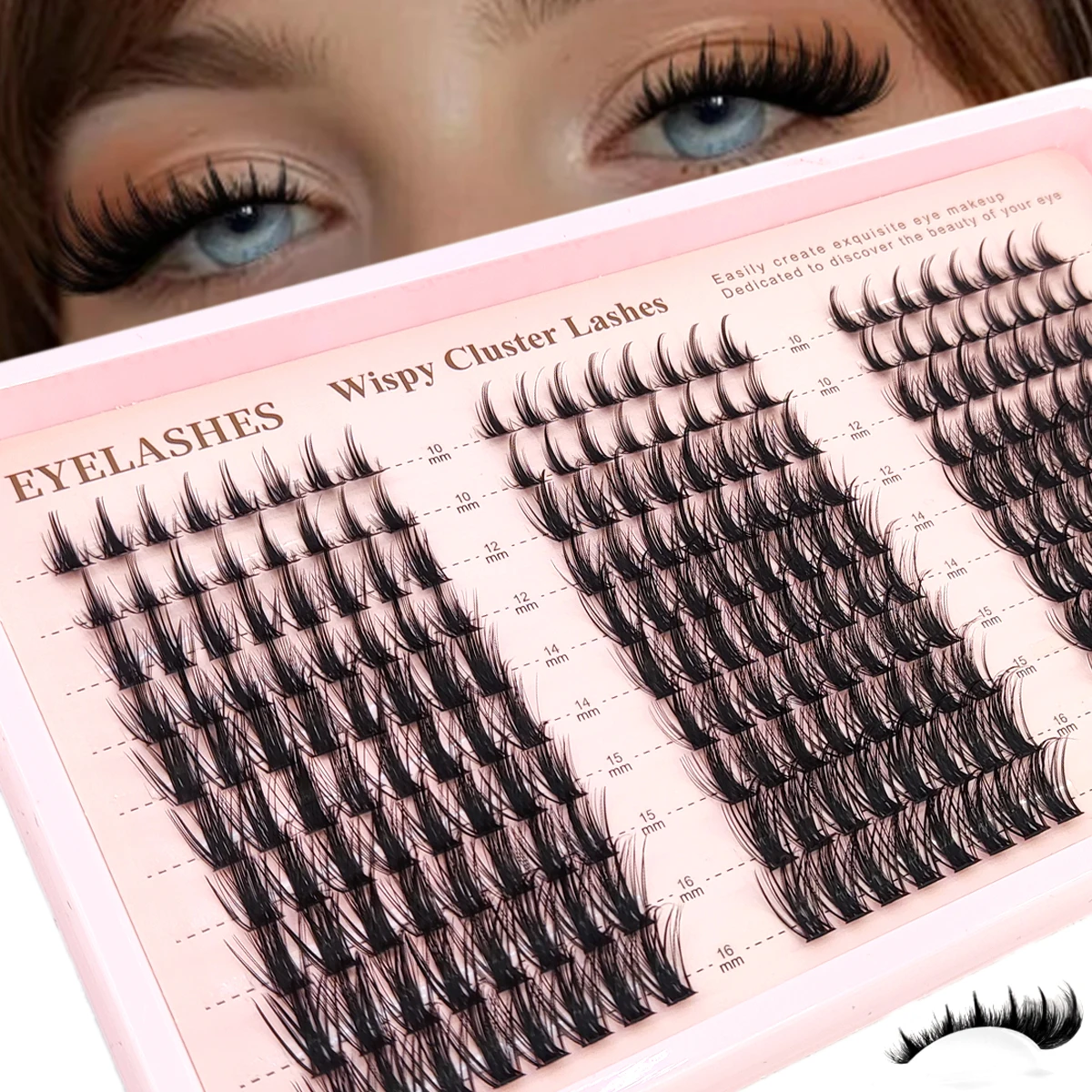 ขนตาปลอมแบบกลุ่ม AMSDCN Manga  - Eyelash Extension Anime บทวิจารณ์และราคา