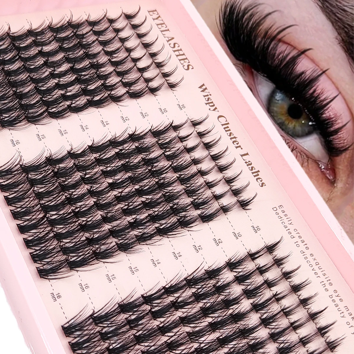 ขนตาปลอมแบบกลุ่ม AMSDCN Manga  - Eyelash Extension Anime บทวิจารณ์และราคา