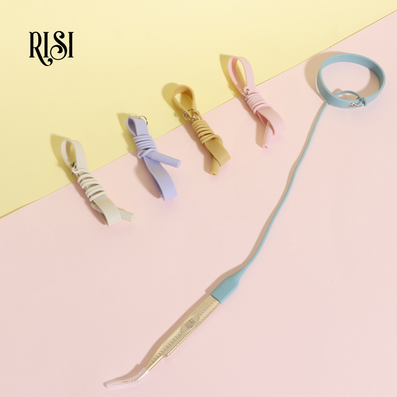 คีมหนีบตัวต่อขนตาซิลิโคน rizi  - Eyelash Extension Remover At Home บทวิจารณ์และราคา