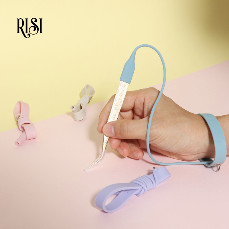 คีมหนีบตัวต่อขนตาซิลิโคน rizi  - Eyelash Extension Remover At Home บทวิจารณ์และราคา
